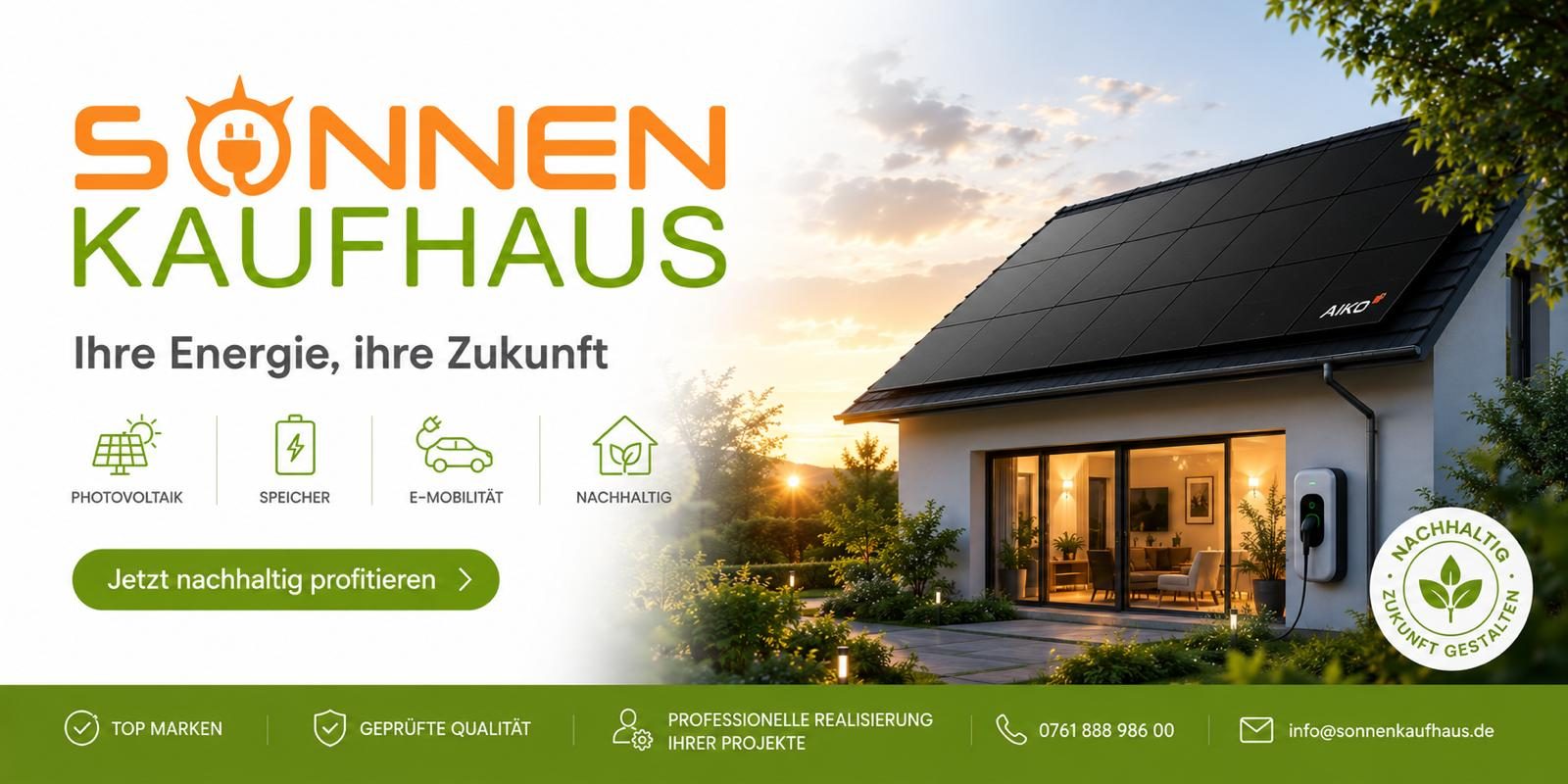 Photovoltai und Solar für den Landkreis Emmendingen